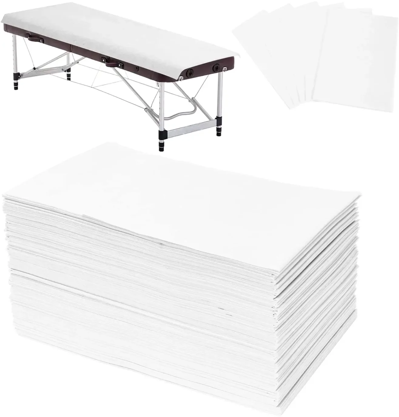 Roll of luxurious silk fabric in a soft color palette.