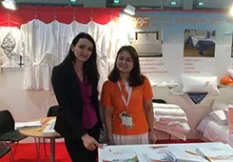High-quality woven fabric texture sample