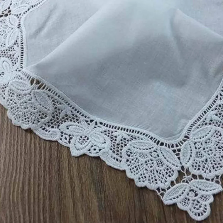 Handwoven fabric with geometric pattern