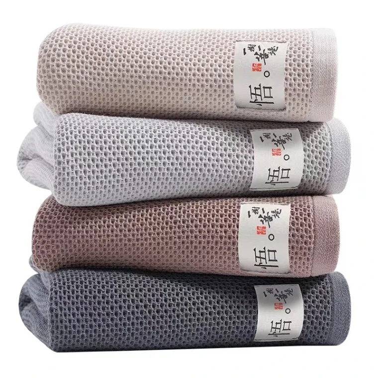Soft and textured fabric material for comfortable use.