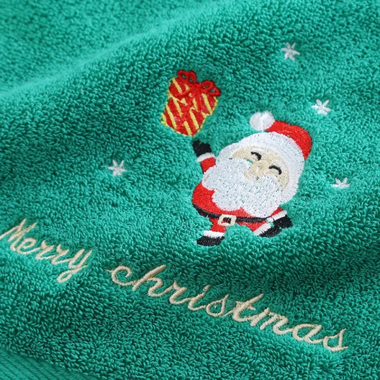 Embroidered textile with artistic details