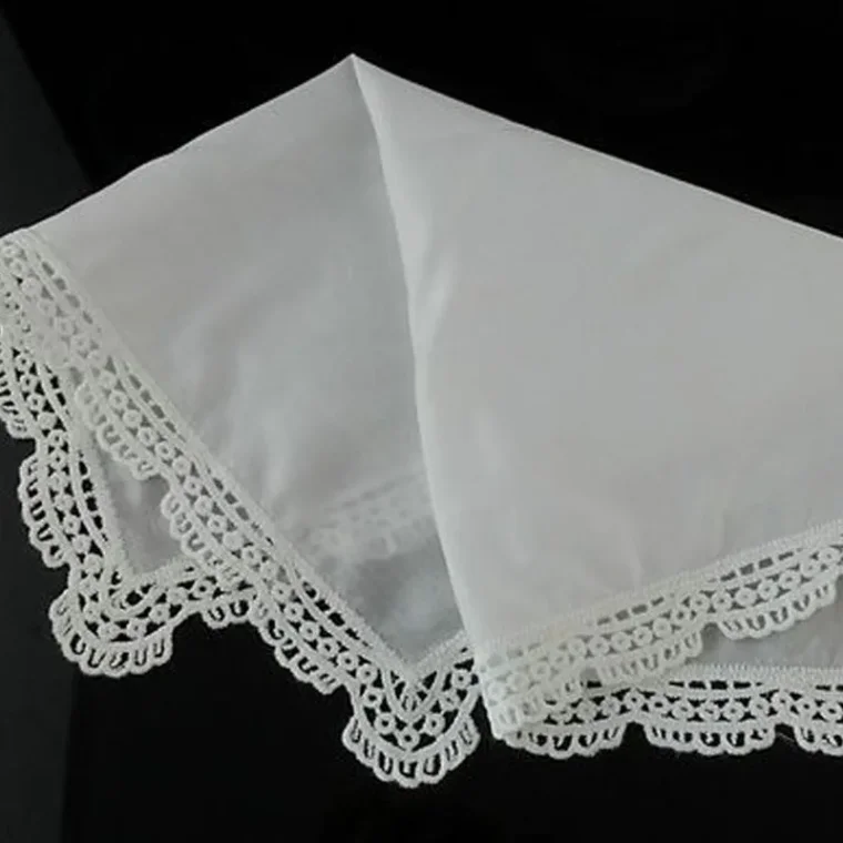 Vintage fabric with classic floral pattern