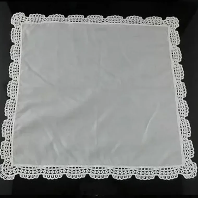 Embroidered textile with artistic details