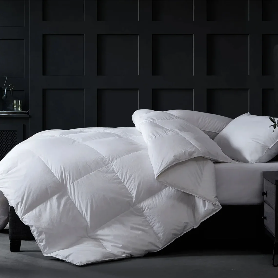 Modern geometric textile with bold patterns
