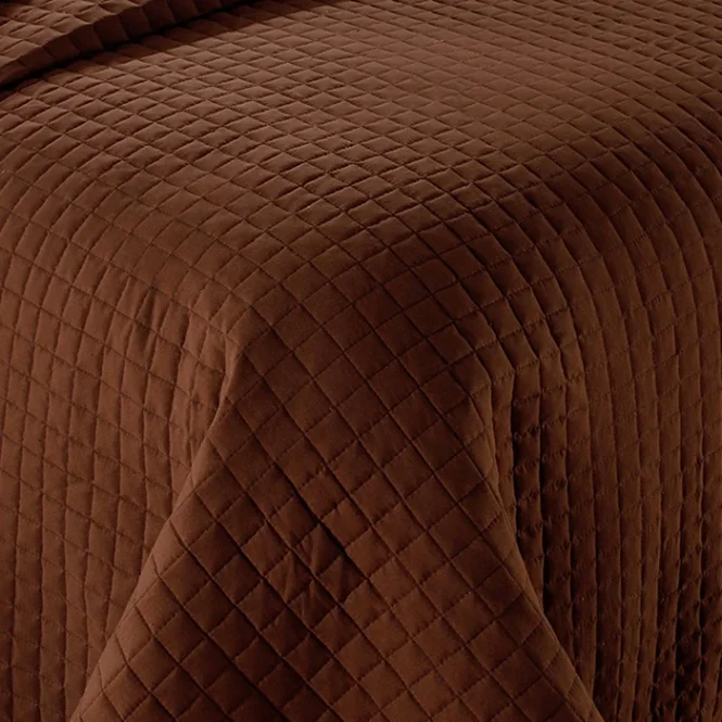Detailed view of embroidered fabric craftsmanship