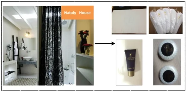 High-quality woven fabric texture sample