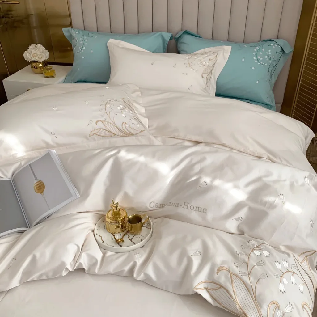 Roll of luxurious silk fabric in natural lighting.