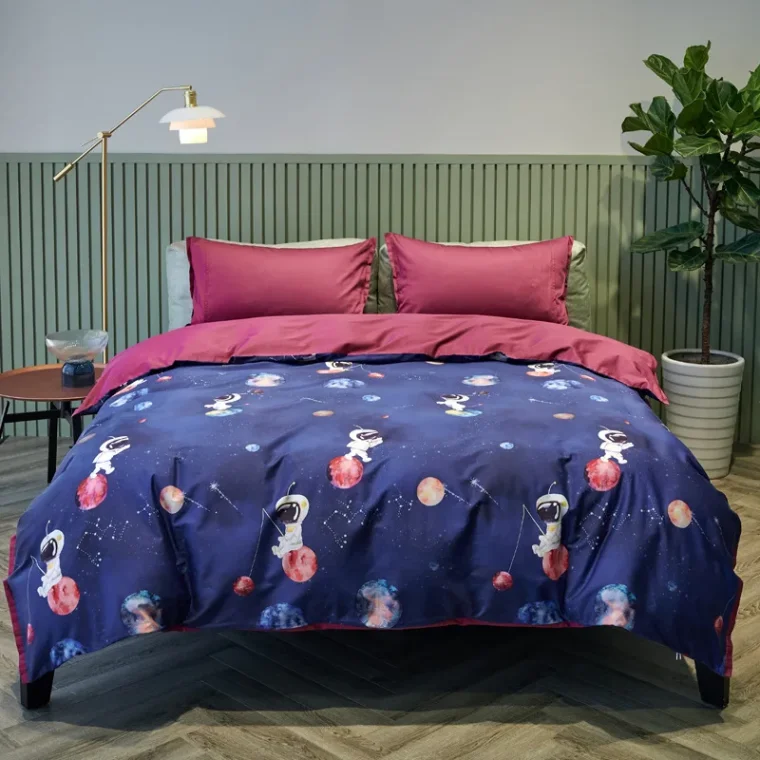 High-quality handwoven fabric with a rich and detailed texture.