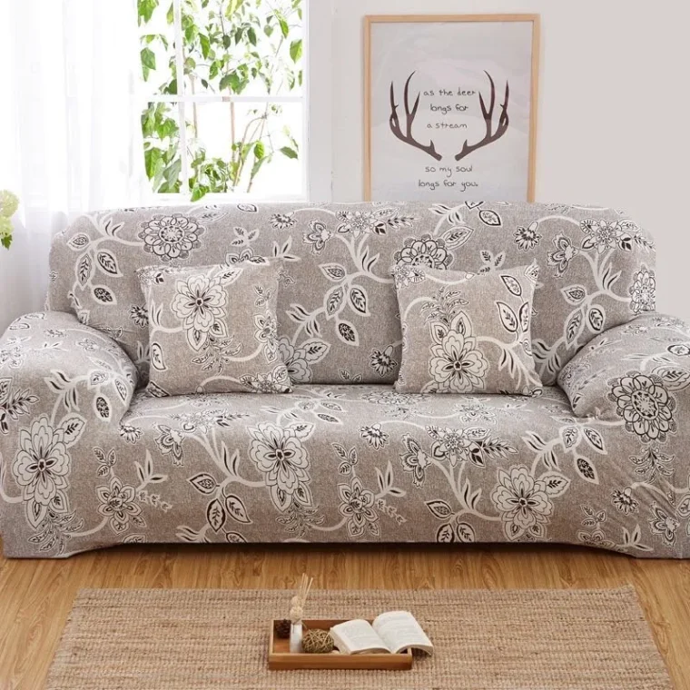Knitted fabric with unique cable design.
