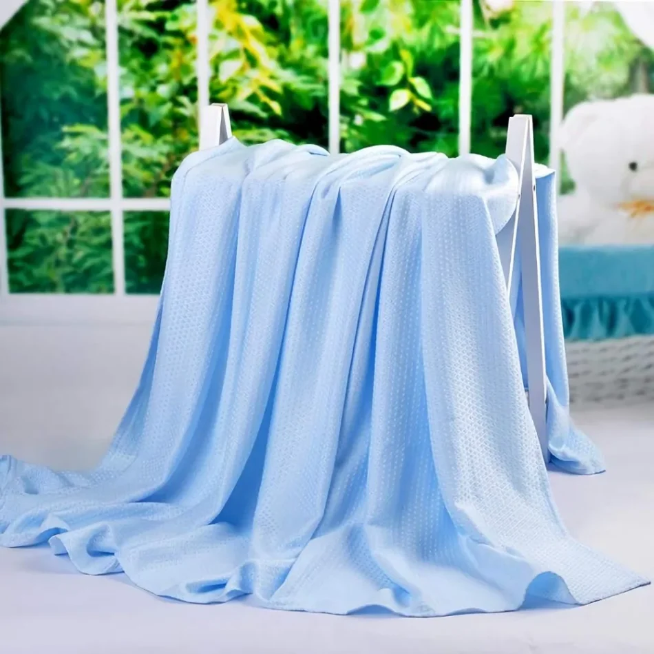 Close-up of smooth and shiny silk fabric