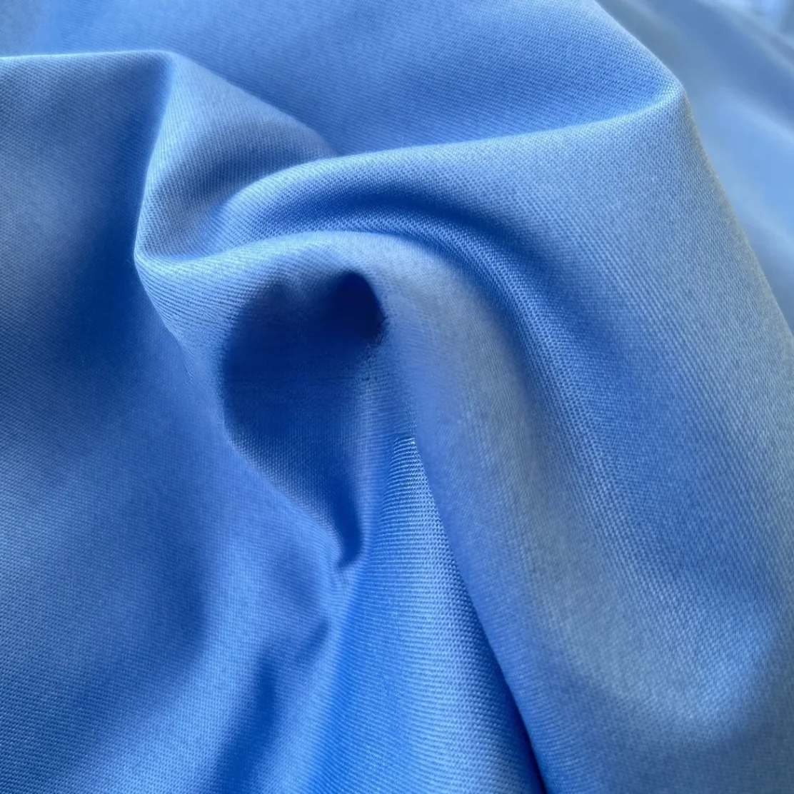 Smooth and shiny silk fabric texture