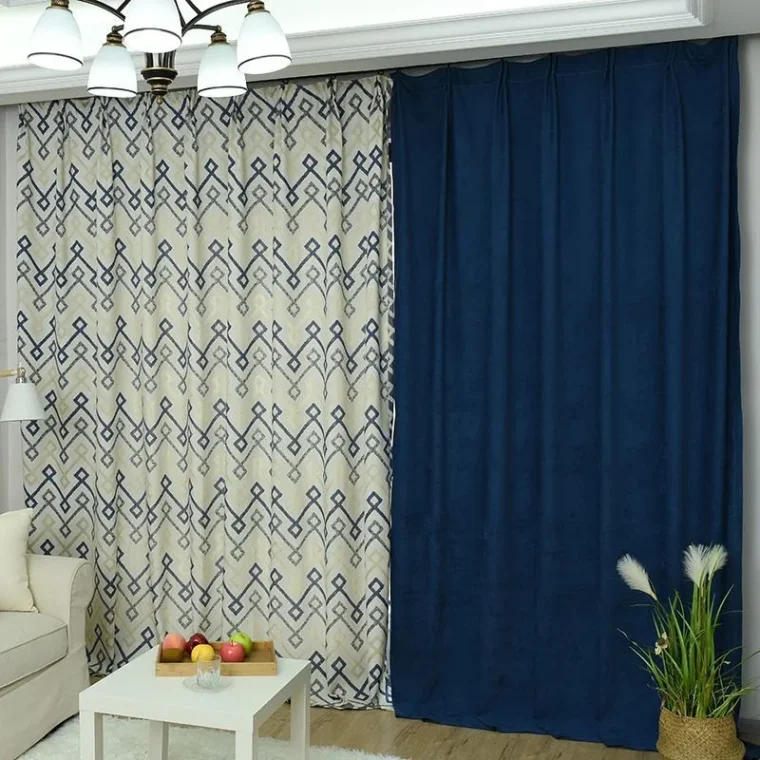Close-up of smooth and shiny silk fabric