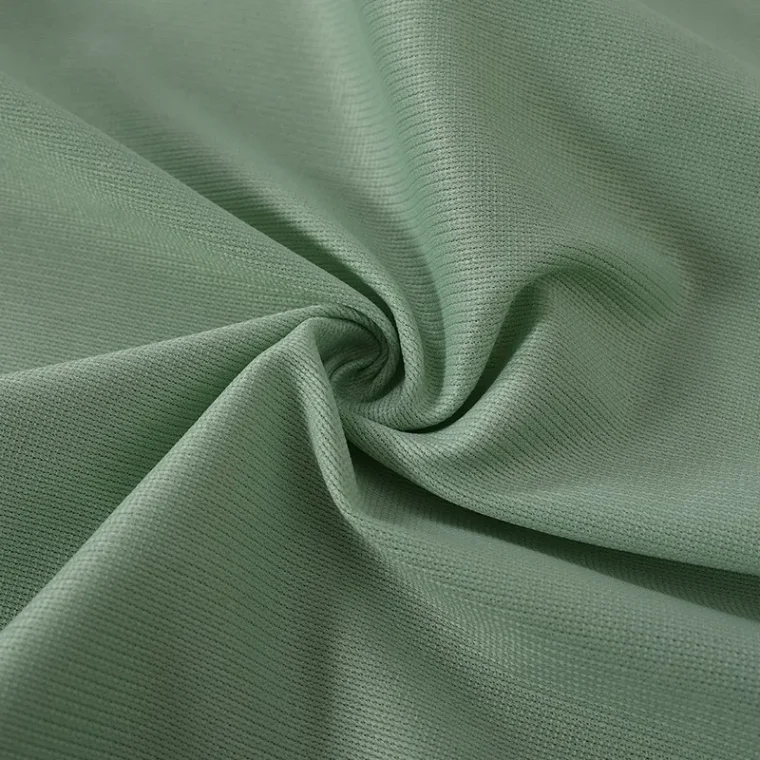 Embroidered silk fabric with floral motifs.