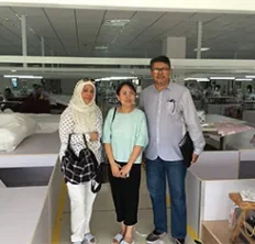 High-quality woven fabric texture sample