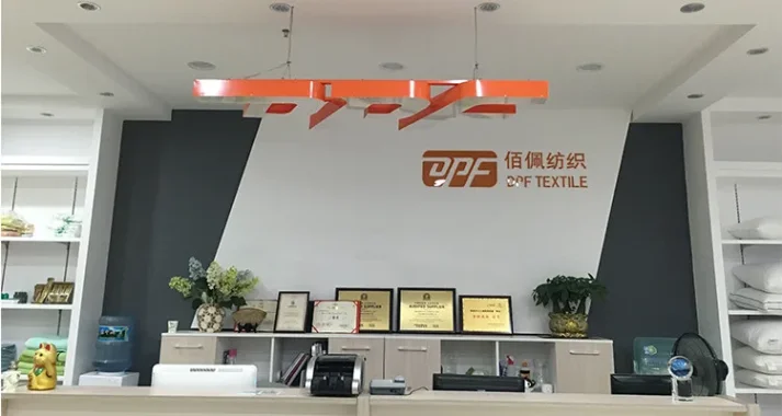 Luxury textile material with elegant finish