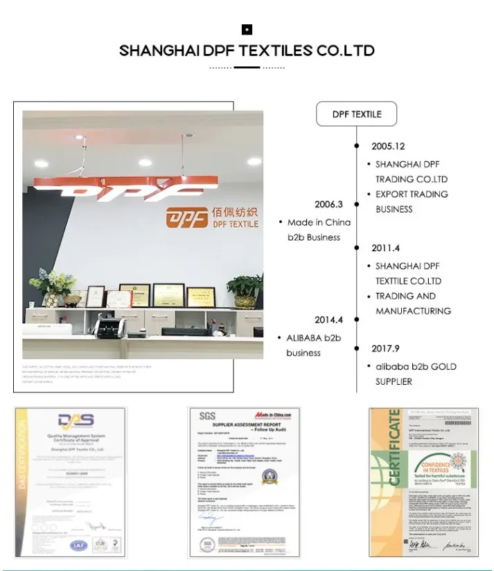 High-quality knitted fabric with fine texture