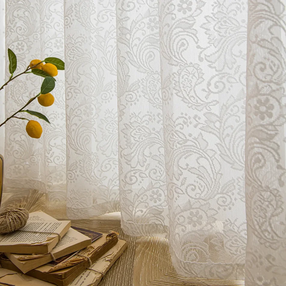 Luxury textile design with intricate patterns