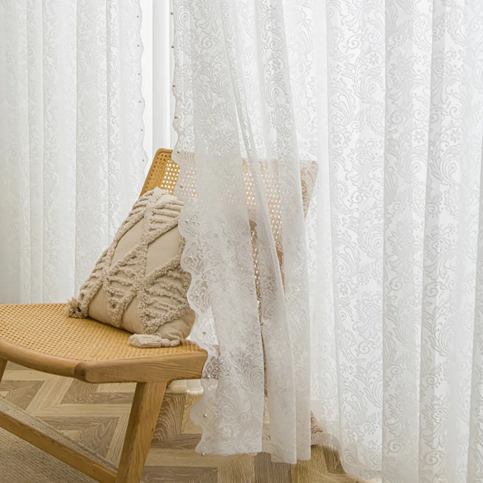 Close-up of handwoven fabric texture