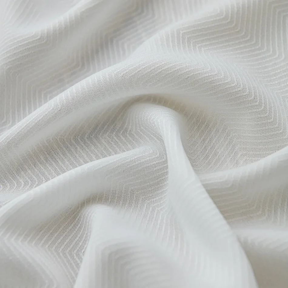 Close-up of handwoven fabric texture.
