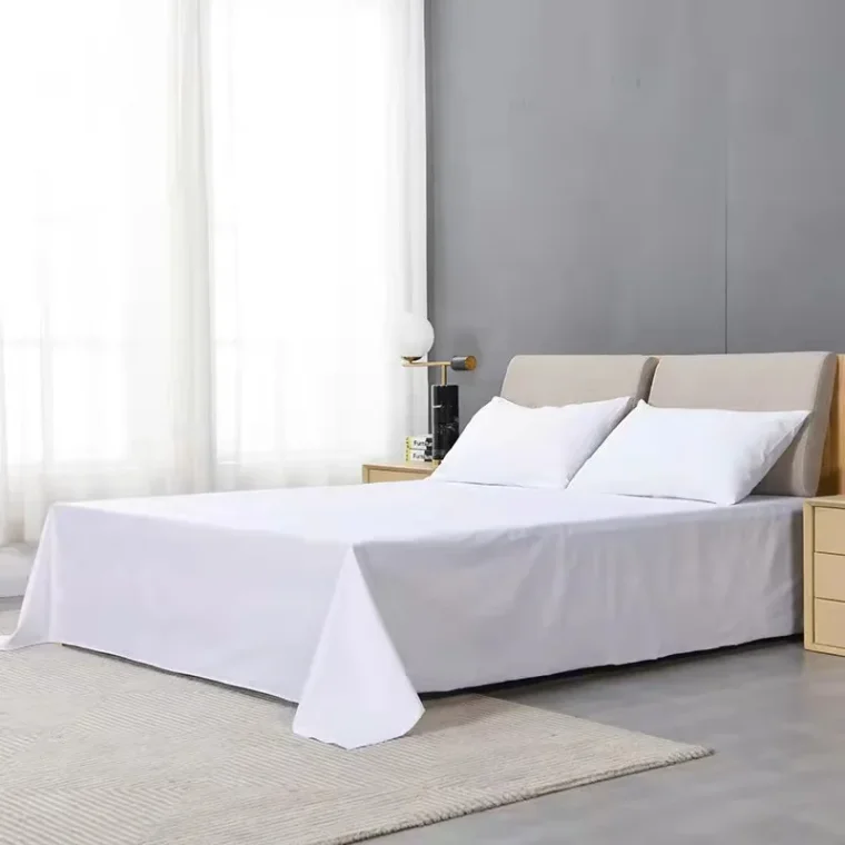 Luxurious silk fabric with a smooth and shiny finish.