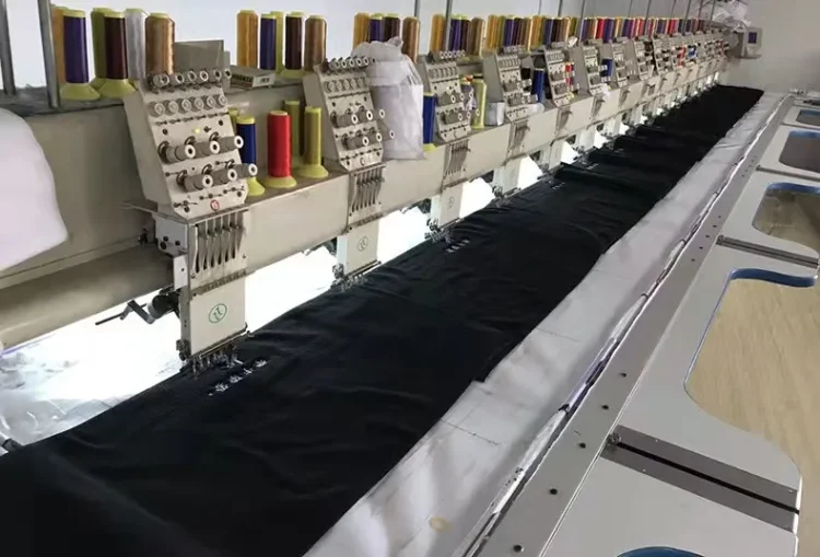 Artisan-crafted quilt with unique stitching.