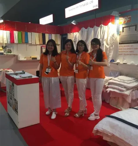 Overview of the textile production process in a factory.