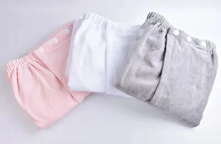 Natural and breathable texture of organic cotton fabric