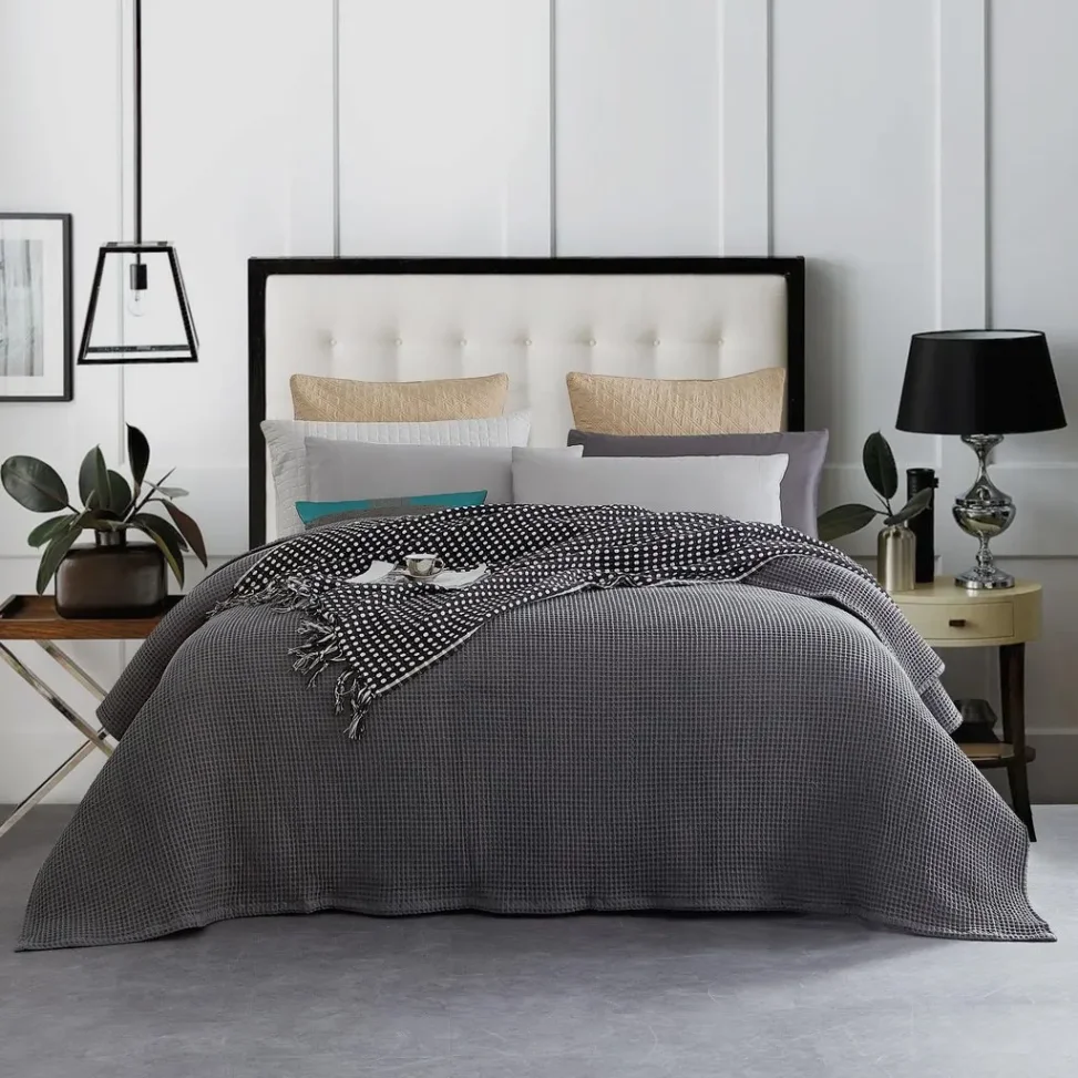 Natural and breathable linen fabric texture