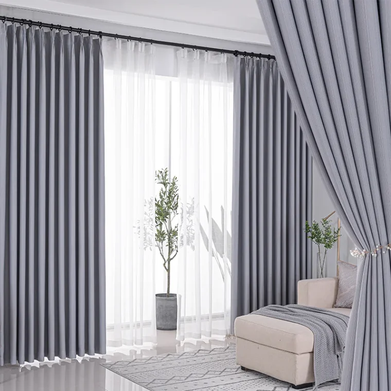Elegant silk material in a soft pastel color