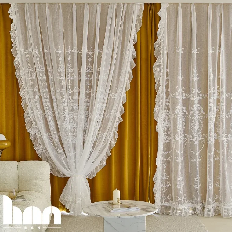Traditional textile pattern in earthy tones.