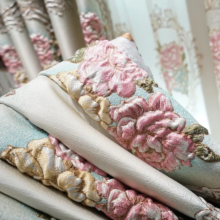 Luxurious silk fabric with elegant texture
