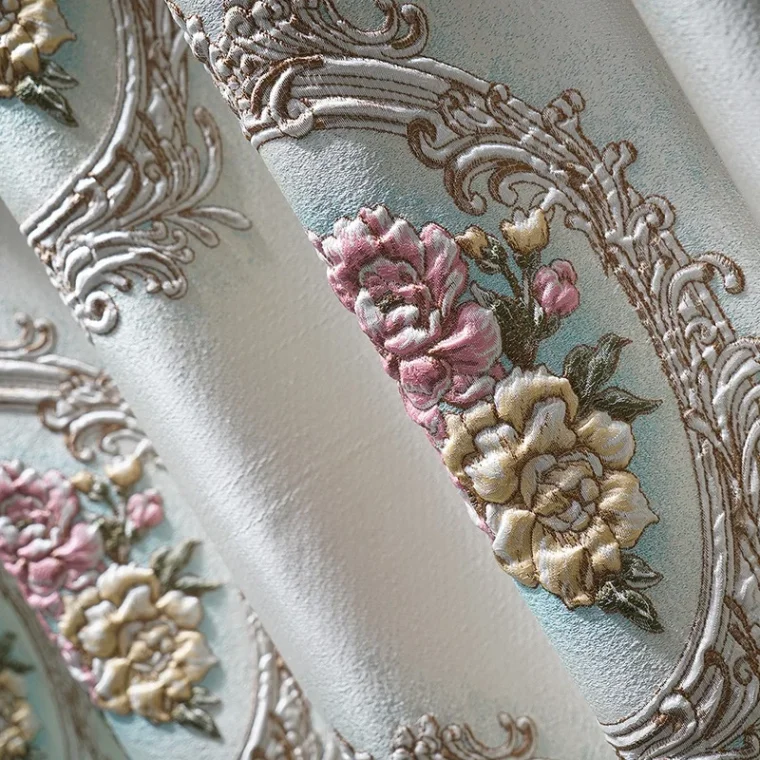 Close-up of handwoven fabric details