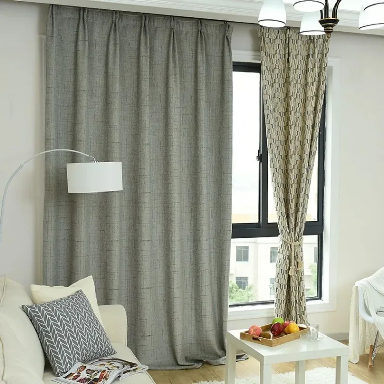 Smooth and shiny texture of luxury silk fabric