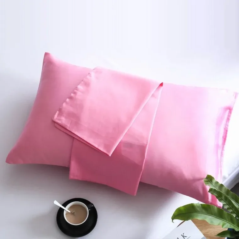 Close-up of smooth silk fabric