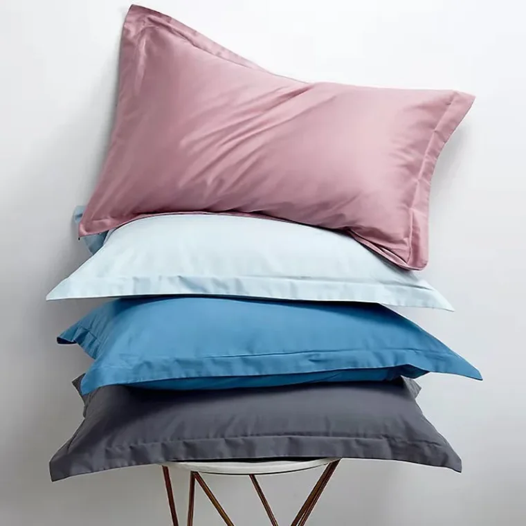 Natural cotton textile material display.