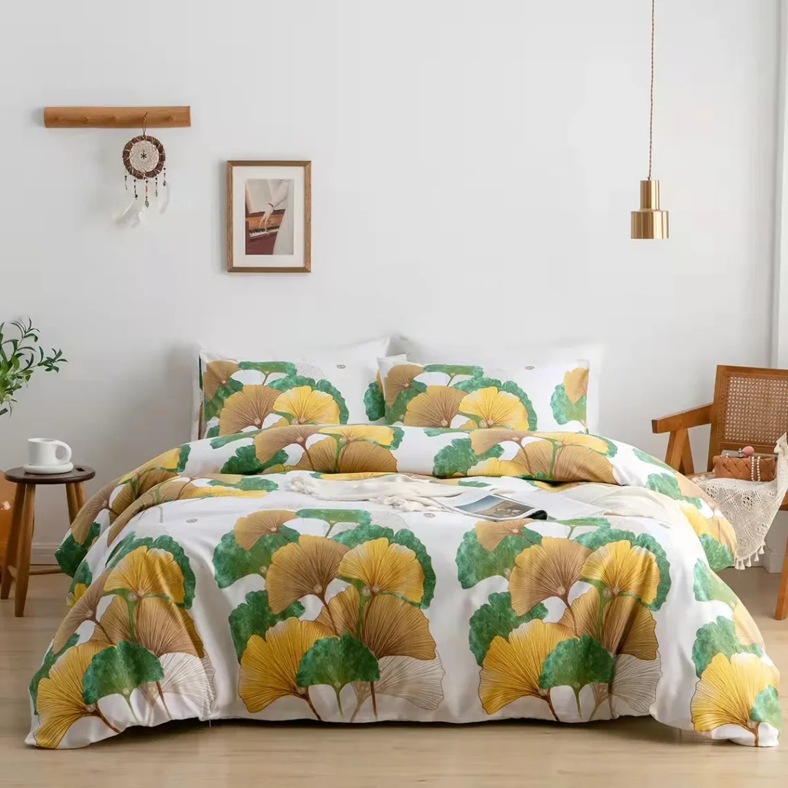 Elegant silk fabric pattern