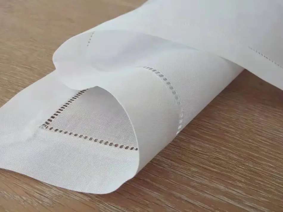 Close-up view of smooth and shiny silk fabric